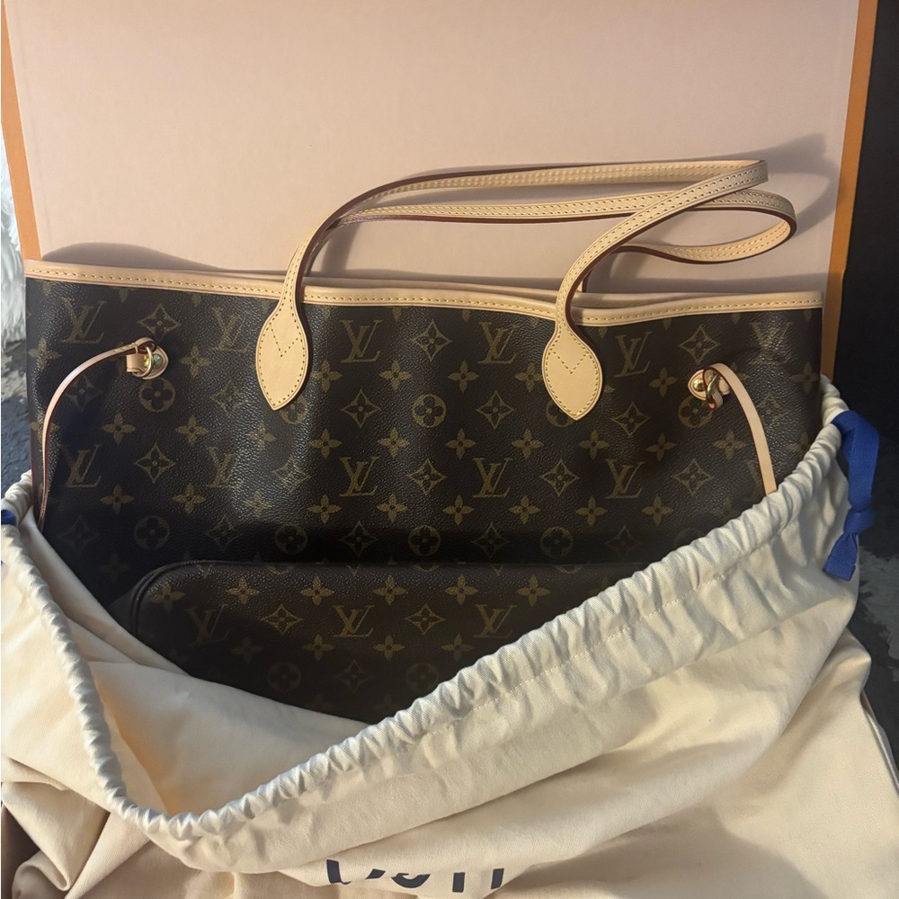 Louis Vuitton Dark Brown Monogram Tote